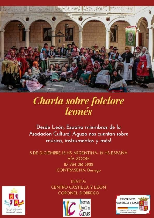 Charla sobre folclore leones